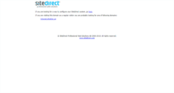 Desktop Screenshot of direkten.sitedirect.se