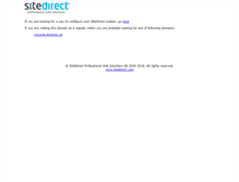 Tablet Screenshot of direkten.sitedirect.se